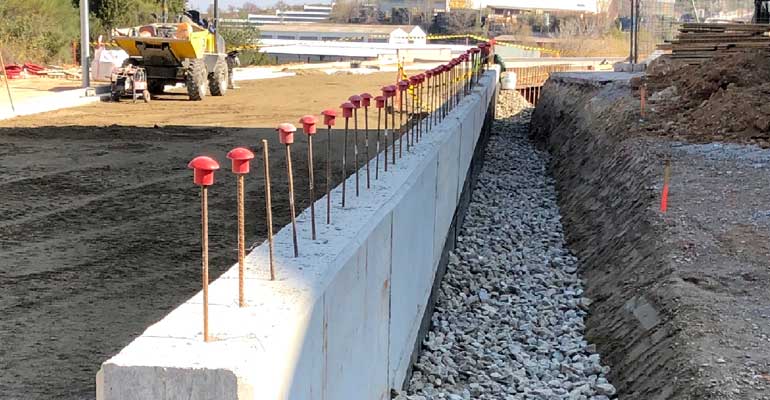 Grava para drenaje en construcción eficiente en Girona